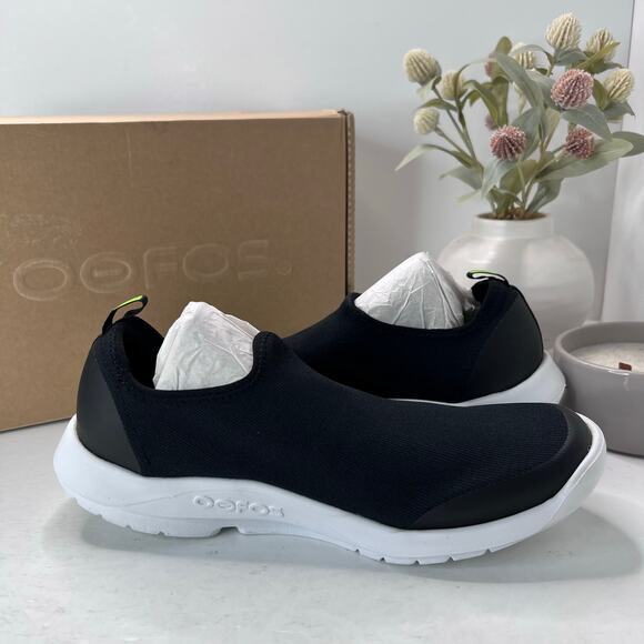 OOFOS OOmg Sport LS Low Sneakers Active Recovery Black/White Men's 11 - Picture 5 of 11